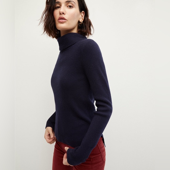 Veronica Beard Jurnee Cashmere Turtleneck Black Size XS. - Picture 1 of 11